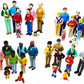 Cre8tive Minds Multi-Ethnic Pretend Play Family Set - 32 Pieces