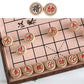 Luoyer 15 inch Chinese Chess Set with PU Leather Foldable Board Xiangqi Portable Chinese Chess Game Set Strategy Xiang Qi Board Games for 2 Players