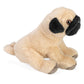 Wild Republic Pocketkins Pug Stuffed Animal - 5"