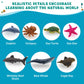 Get Ready Kids Ocean Animal Playset - 7 Sea Creature Toys for Kids