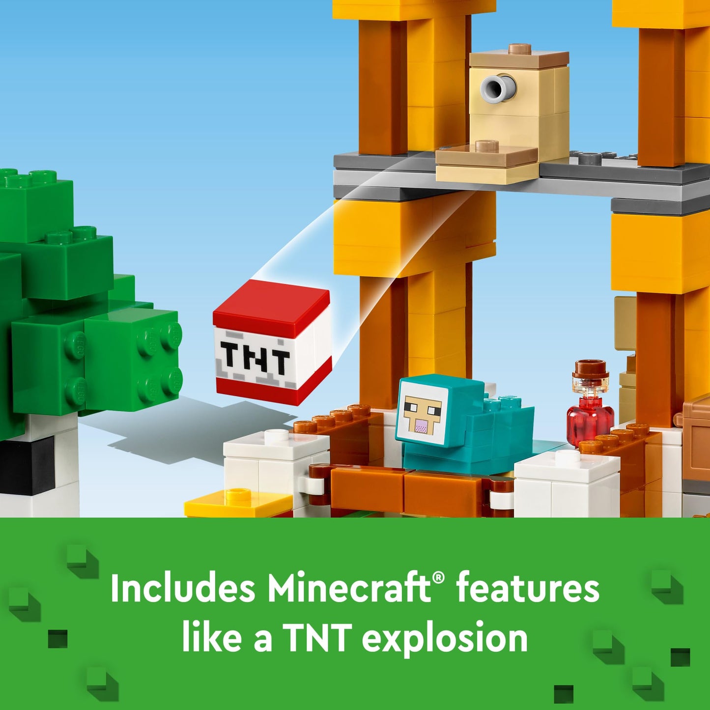 LEGO Minecraft The Crafting Box 4.0 Building Toy - Pretend Playset for Boys & Girls, Ages 8+ - Gift for Birthdays - Minecraft Toy for Kids & Video
