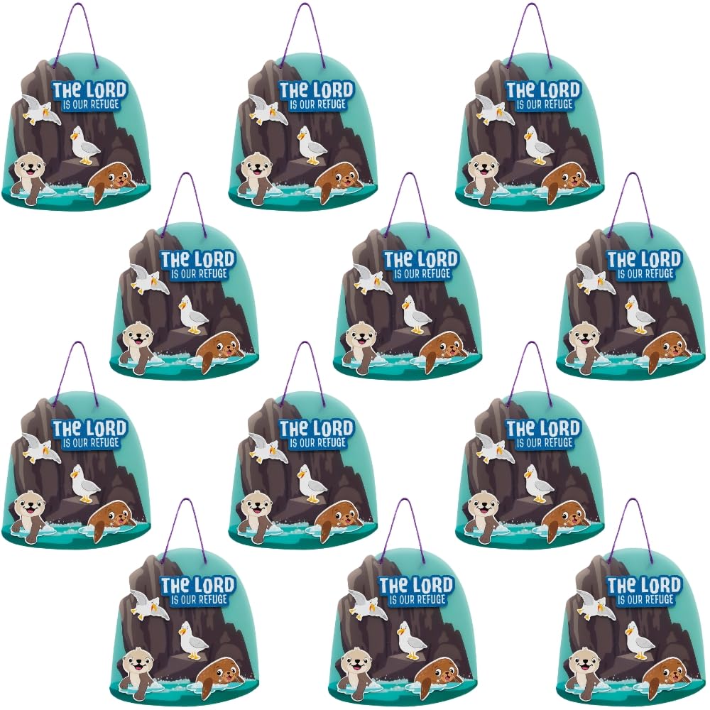 Fun Express Rocky Beach VBS Sign Craft Kit - Makes 12, Vacation Bible School 2024