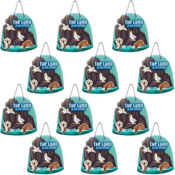 Fun Express Rocky Beach VBS Sign Craft Kit - Makes 12, Vacation Bible School 2024