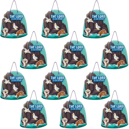 Fun Express Rocky Beach VBS Sign Craft Kit - Makes 12, Vacation Bible School 2024