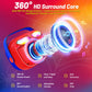 Mini Karaoke Machine for Kids Ages 3-12: Portable Bluetooth Speaker with 2 Wireless Microphone, LED Light Show for Kids 3 4 5 6 7 8 9 10 Year Old Boys