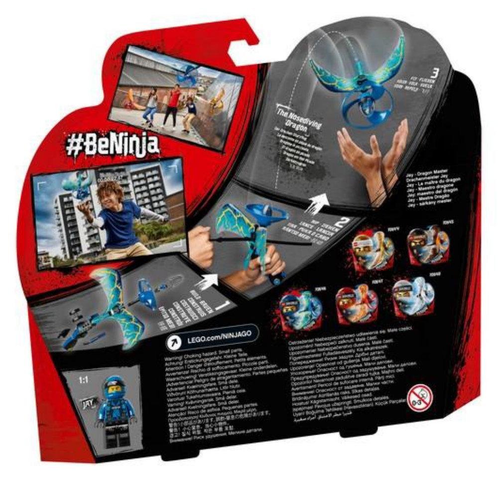 LEGO NINJAGO Jay - Dragon Master 70646 Building Kit (92 Piece)