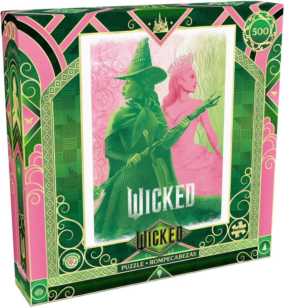 Buffalo Games - Wicked Pink Goes Good - 500 Piece Jigsaw Puzzle for Adults