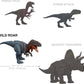 Mattel Jurassic World Wild Roar Afrovenator Dinosaur Figure