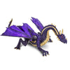 Safari Ltd. Midnight Moon Dragon Figurine - Hand-Painted, Detailed 9" Model Figure - Elusive Dark Dragon Toy for Boys, Girls & Kids Ages 4+