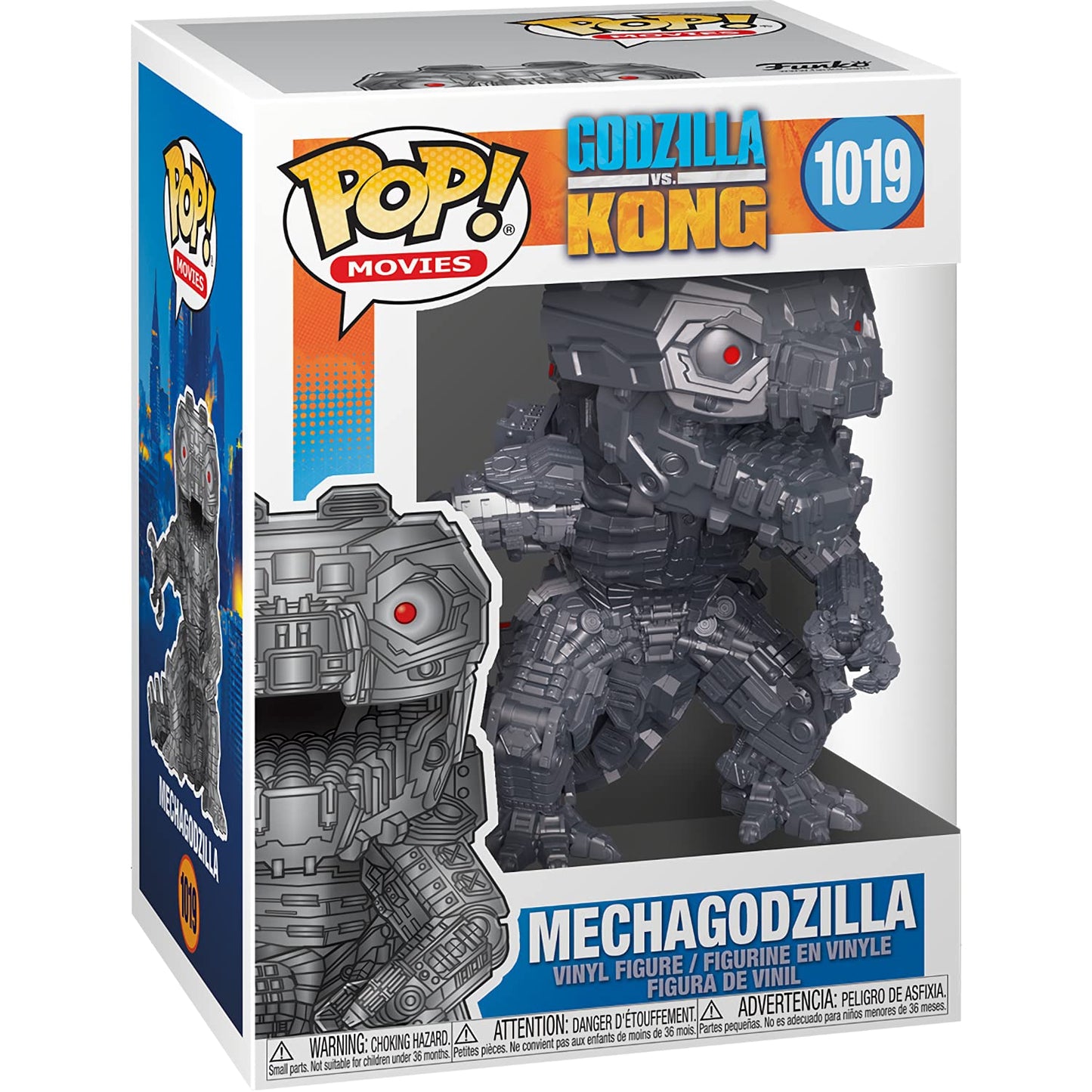 Mechagodzil l a: Fun ko P o p ! Movies Vinyl Figurine Bundle with 1 Compatible 'ToysDiva' Graphic Protector (1019-51287 - B)