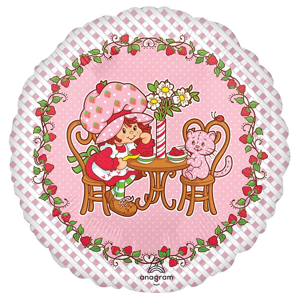 Birthday Party Supplies Strawberry Girl Shortcake Jumbo Shape Balloons