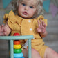 Hengluck Realistic Reborn Baby Dolls Girls 24 Inch Lifelike Baby Dolls Real Life Newborn Baby Dolls that Look Real Realistic Toddler Doll Soft Cotton