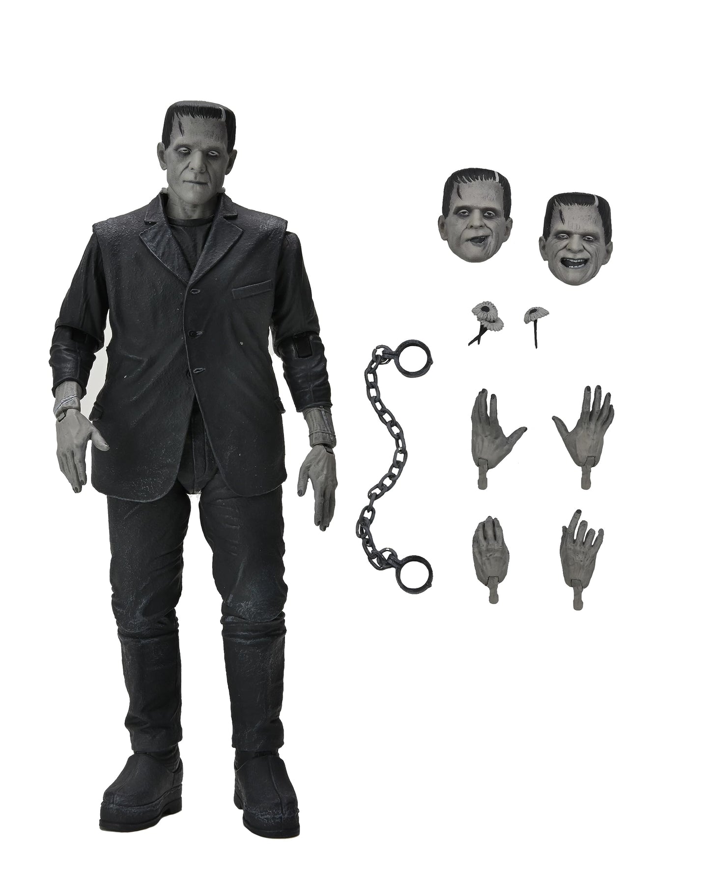 NECA Universal Monsters - Ultimate Frankenstein's Monster (B&W) - 7” Scale Action Figure