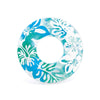 Intex Inflatable Clear Color Swim Tubes Blue