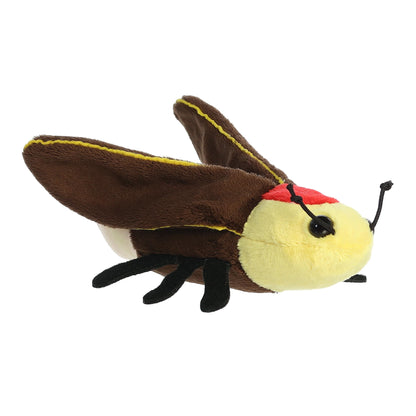 Aurora® Adorable Mini Flopsie™ Lux Firefly™ Stuffed Animal - Mini Companions Ready for Playful Adventures - for Kids All Ages, Toddlers, Adults,