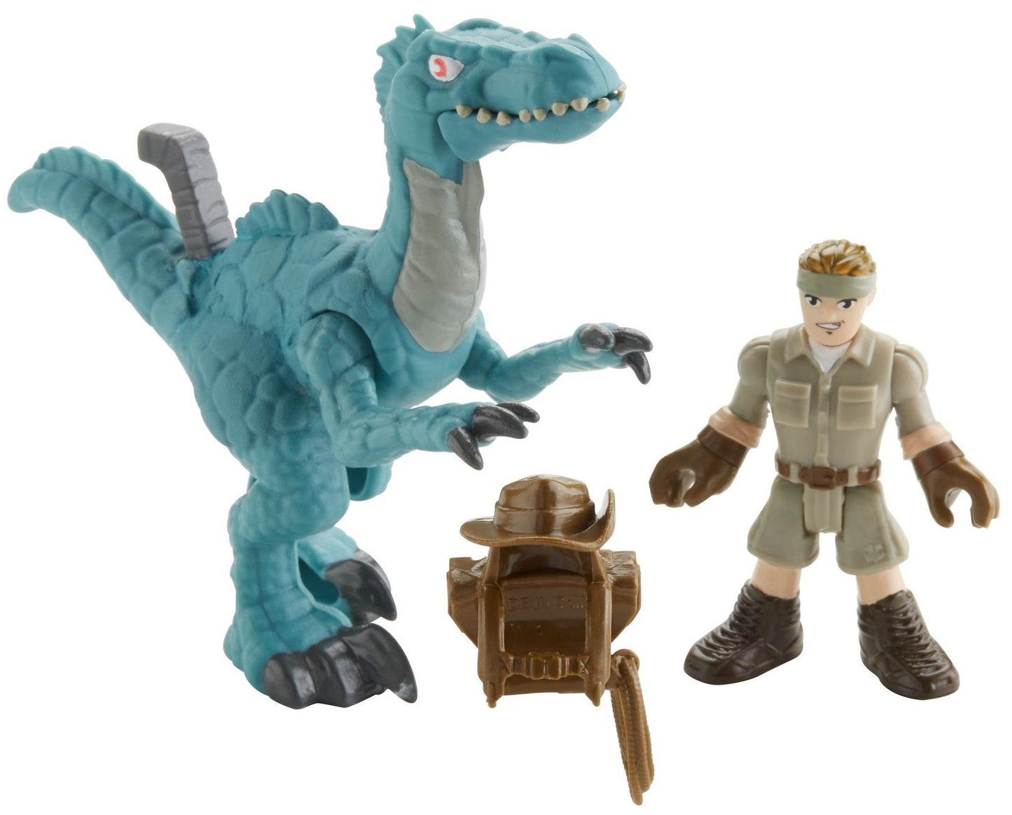 Fisher-Price Imaginext Jurassic World, Muldoon & Raptor