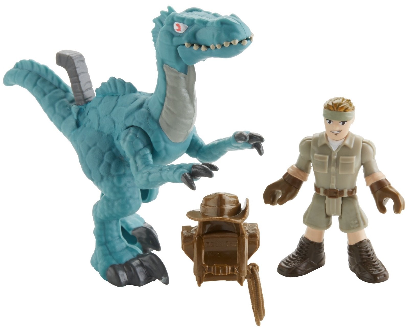 Fisher-Price Imaginext Jurassic World, Muldoon & Raptor