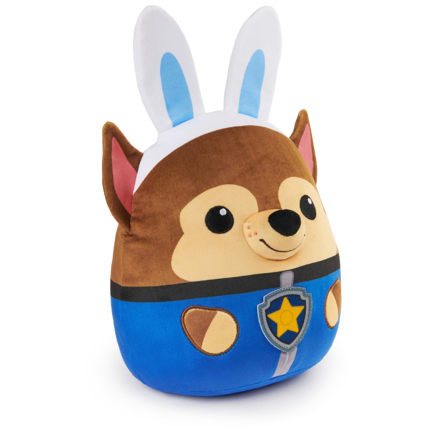 PAW Patrol Easter Bunny Chase Squish Plush, Official Toy from The Hit Cartoon, Special Edition Squishy Stuffed Animal for Ages 1 and Up, 12”