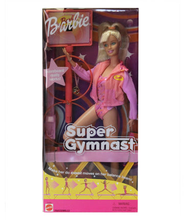 Barbie Girl Super Gymnast Play set