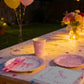 Pink Bow Birthday Party Supplies Serve 24, Coquette Birthday Decorations Include Bow Plates Napkins Cups Tablecloth straw Bow Theme Tableware
