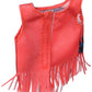 Barbie Clothes: Wonder Woman Character Top Dolls, Red Fringe Tank with Wonder Woman Graphic, Gift for 3 to 8 Year Olds
