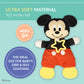 Kids Preferred Disney Baby Mickey Mouse Plush and Sensory Crinkle Teether Toys for Newborn Baby Boys and Girls 10 inches