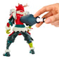 Ninjombie Action Figure - Crimson Fang, Boys Action Ninja Zombie Slime Monster Action Figure, Ages 6+