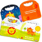 Fisher Price "My First Books" Set of 4 Baby Toddler Board Books (Bedtime, Playtime, Friendship and Peek-a-Boo!)