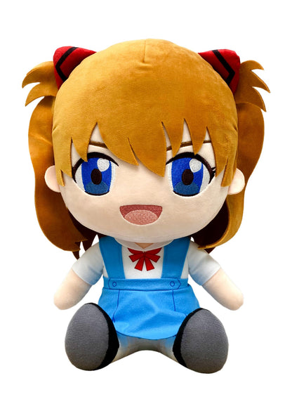 Great Eastern Entertainment Evangelion New Movie - Asuka Langley (School Uniform) Sitting Plush 12" H