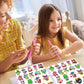 PICNICFUN Diamond Kits Stickers for Kids,24 PCS 5D DIY Cute Cartoon Characters and Animals Handmade Digital Paint Rhinestone Mosaic Sticker Making
