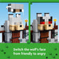 LEGO Minecraft The Wolf Stronghold Fortress Playset, Video Game Toy for Boys and Girls, Action Packed Castle Building Set with Minifigures, Minecraft