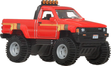 Hot Wheels Premium Car Culture Collectible Toy Car, 1:64 Scale Die-Cast 1987 Toyota Pickup Truck, Off Road Vehicle with Real Riders Tires