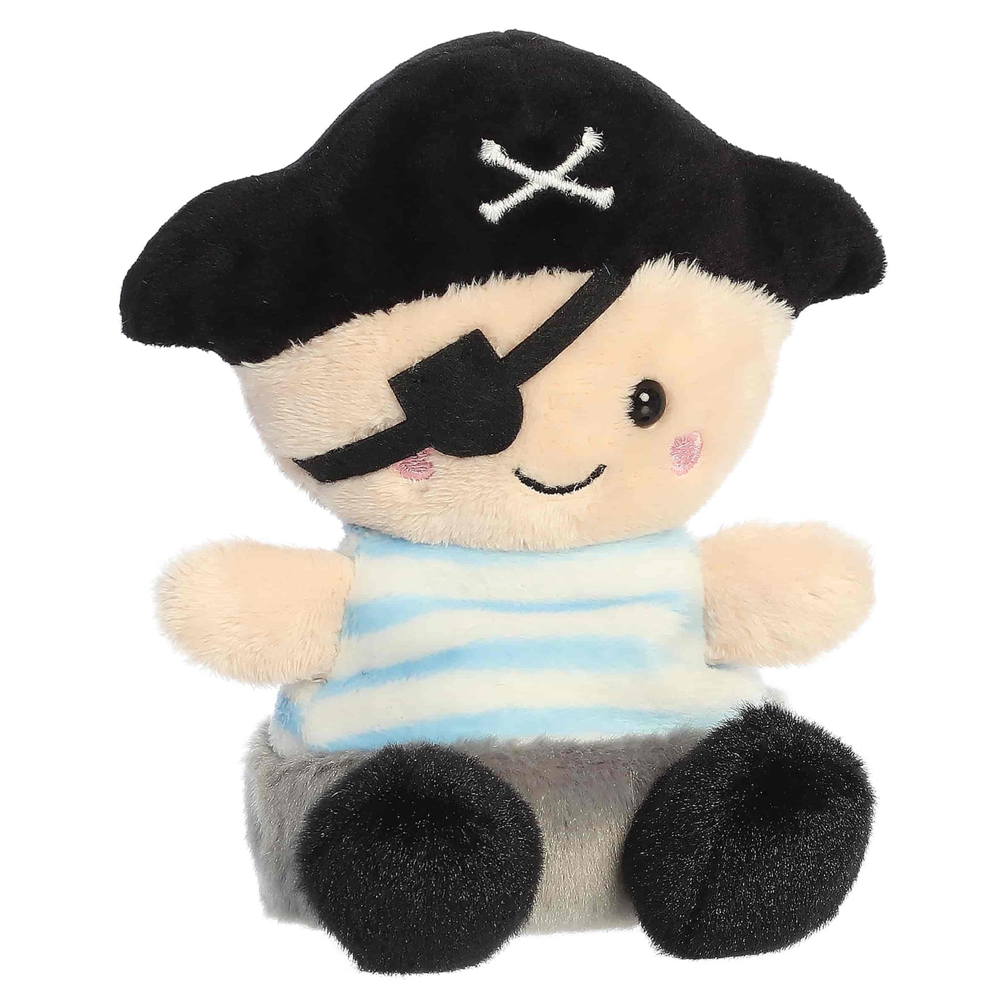 Aurora Adorable Palm Pals Planky The Pirate Stuffed Animal - Fun Collectible Plush for Kids and Adult Collectors - Perfect for Decorating Rooms