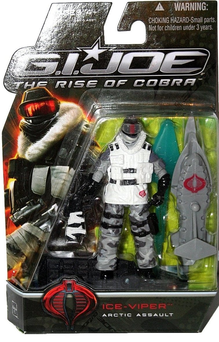 G.I. Joe The Rise of Cobra, Movie Action Figure, Ice-Viper Arctic Assault, 3.75 Inches