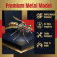 3D Metal Puzzle Steampunk Vespa Mechanical Model DIY Assembly for Adults 140+ PCS 2-3 Hours Build Desk Decor Christmas Birthday Gift for Men Father
