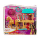 Mattel Spirit Untamed Miradero Riding Gear Cart with Rolling Wheels, Canopy, 5-in Pony & Related Accessories, Great Gift for Ages 3 & Up
