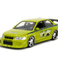 Jada Toys Fast & Furious 1:24 Brian's Mitsubishi Lancer Evolution VII Die-cast Car, toys for kids and adults, Lime Green (99788)