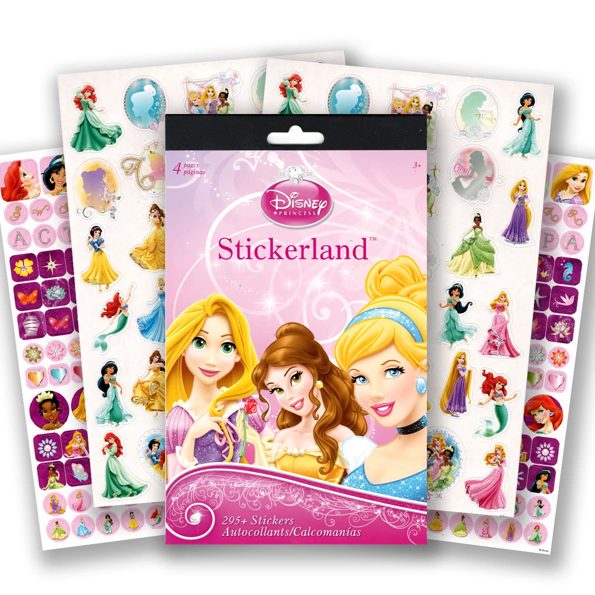 Disney Princess Coloring Book and Sticker Activity Set for Kids - Bundle with Princess Books, Princess Imagine Ink, Stickers, and More - Featuring