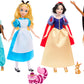 Mattel Disney Toys Fashion Doll 8-Pack with Accessories Celebrating 100 Years of Disney Magic