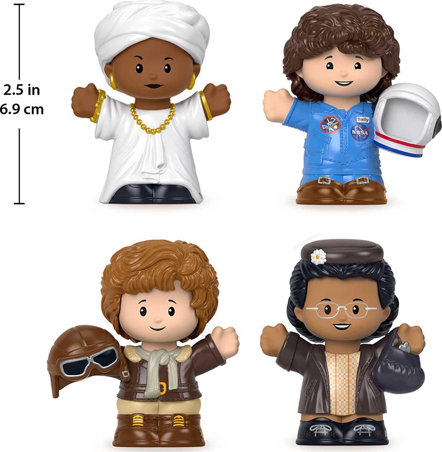 Little People Collector Inspiring Women, special edition figure set featuring 4 trailblazing women from American history