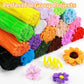 AIZANYU 1200pcs Pipe Cleaners Bulk. 24-Color Chenille Stems for Craft. Art Supplies for Flowers. Flower Making Manual Included
