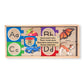 Melissa & Doug Self-Correcting Alphabet Letter Puzzles (Developmental Toys, Wooden Storage Box, Detailed Pictures, 52 Pieces, 7.62 cm H × 34.925 cm W