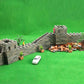 Cayway 150 PCS Mini Red Wall 50 PCS Mini Red Roof Tiles Model Building with Tool Set