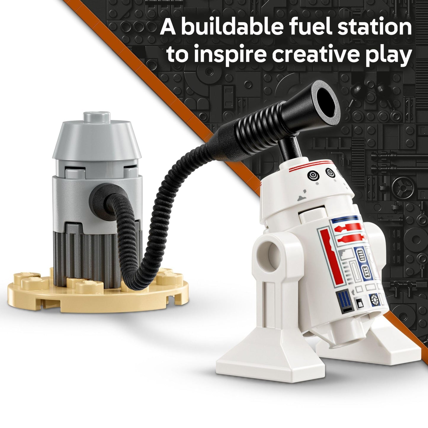 LEGO Star Wars: The Mandalorian Mando and Grogu's N-1 Starfighter Toddler Building Set - Star Wars Baby Yoda Toy for Kids, Boys & Girls, Ages 4+ -