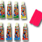 JA-RU Bloonies Magic Plastic Bubbles with Straw (1 Pack/ 8 Tube) Super Elastic Bubble Balloons for Kids. 90s Toys Nostalgia, Bubble Party Favors