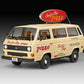 Revell 14559 Stranger Things VW T3 Surfer Boy Pizza Van 1:25 Scale 90-Piece Skill Level 3 Model Building Kit