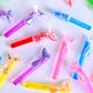 24PCS Glitter Mermaid Tail Bubble Wands for Kids Mermaid Party Favors Decorations Supplies, Mermaid Party Pinata Stuffer, Goodie Bags Filler, School