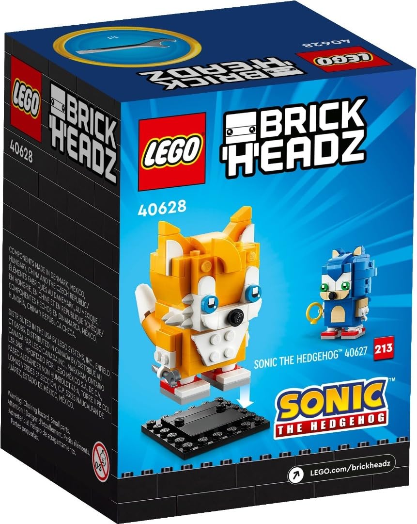 Lego BrickHeadz Miles Tails Prower - Sonic The Hedgehog™ (40628)