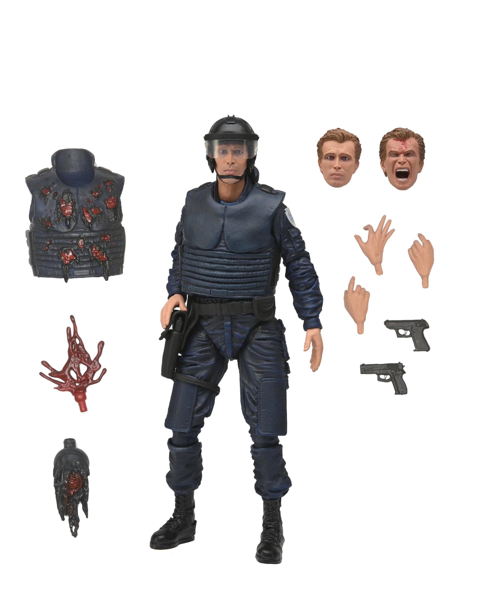 NECA Collectible Robocop Ultimate 7" Scale Action Figure - Alex Murphy (OCP Uniform)