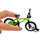 Mini Finger Bike Toy - Alloy Mountain Bicycle Model with Tools, Movable Parts, Gift for Kids & Collectors (Green)